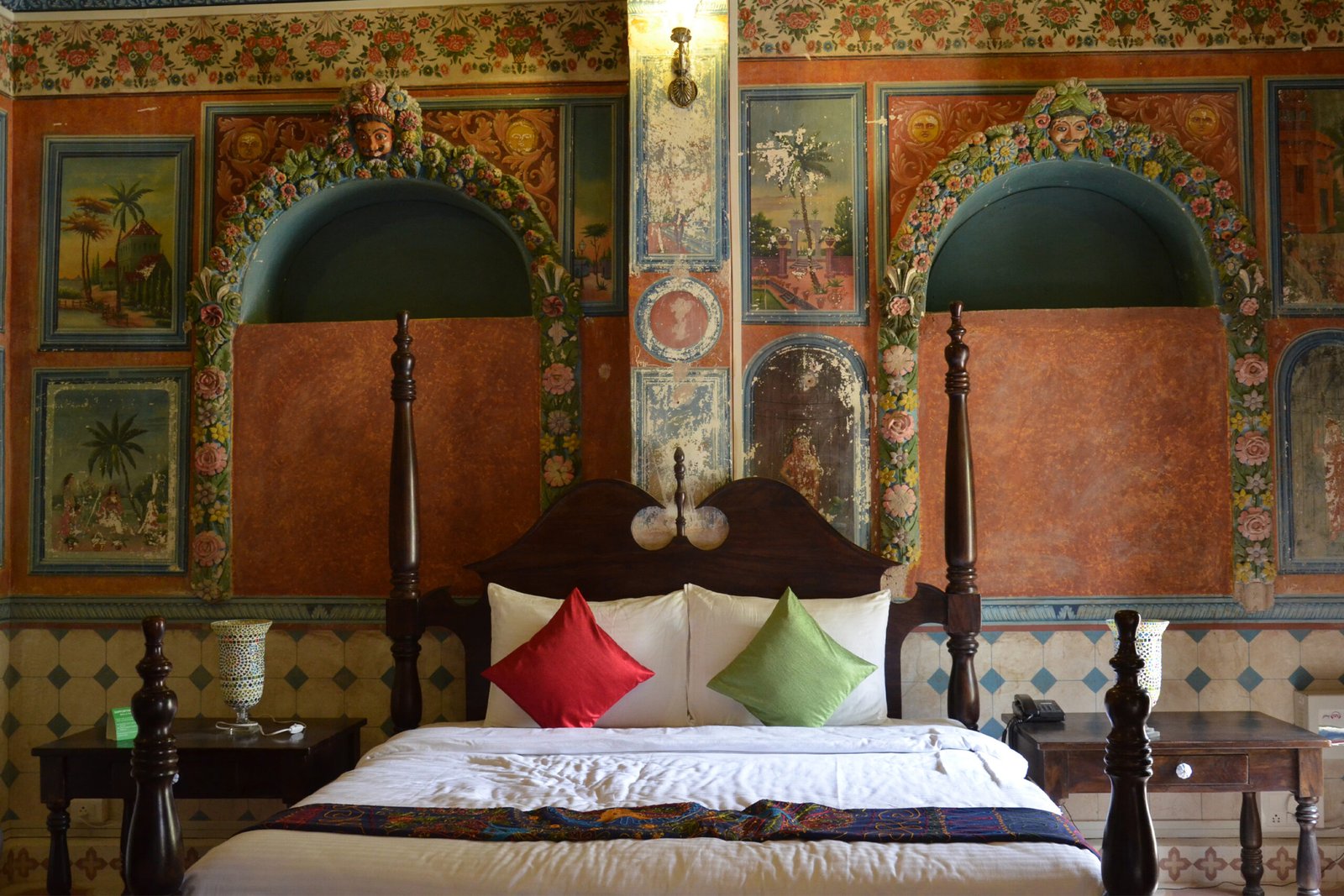 A frescoed Heritage Room