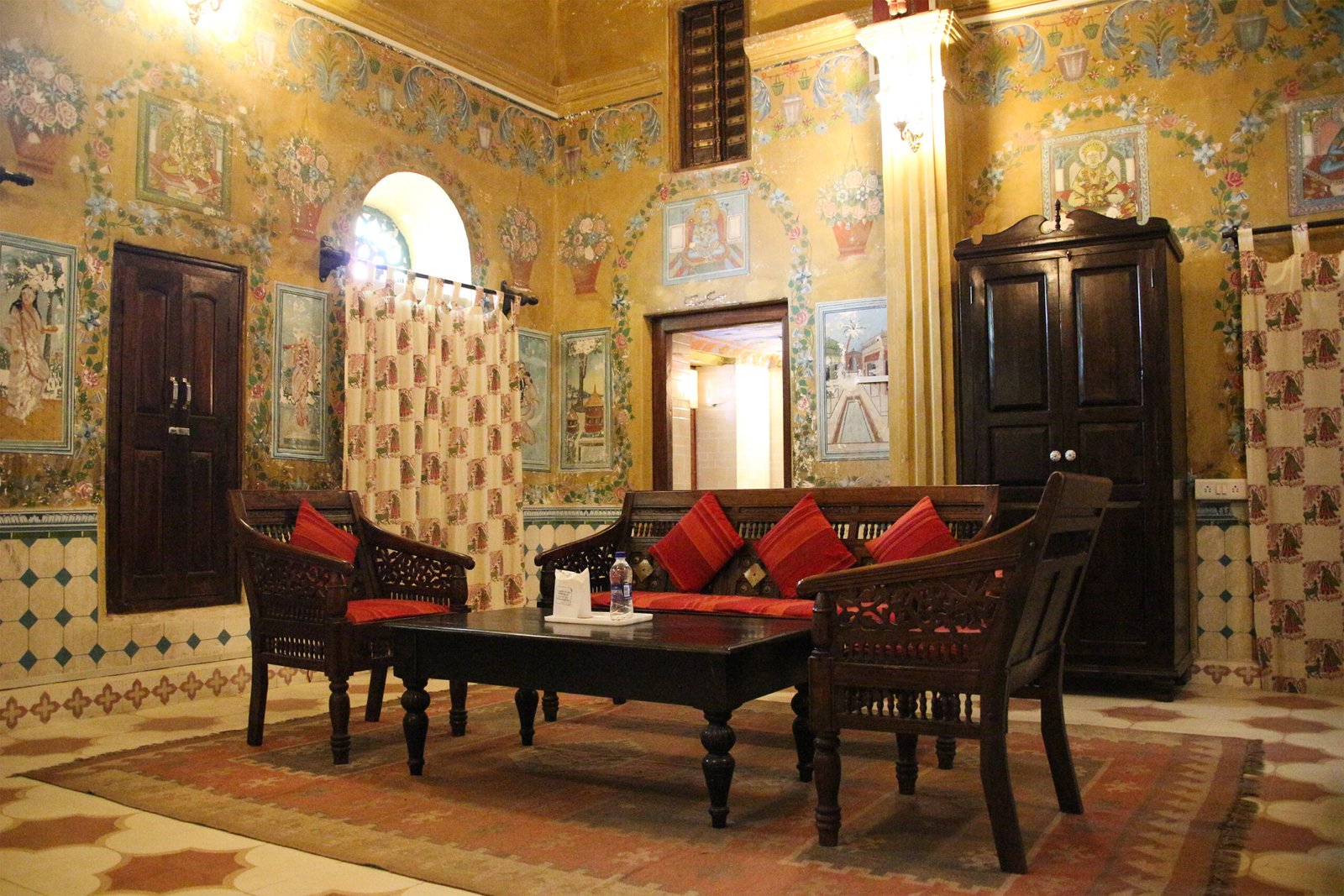 A Heritage Room with painted walls